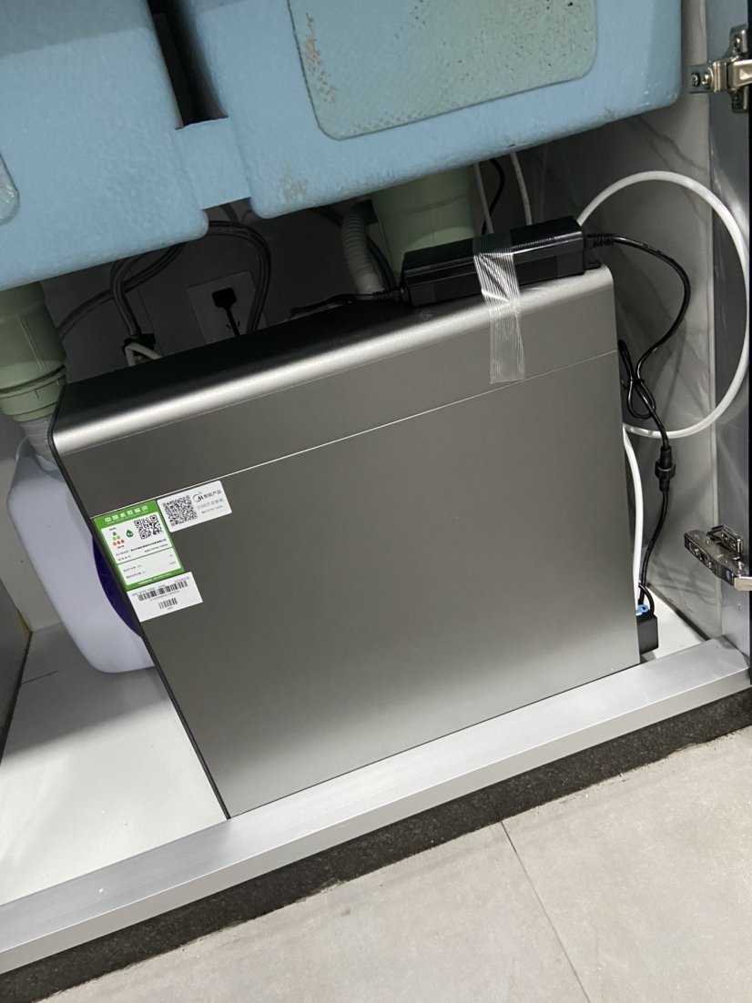 美的(Midea)净水器家用净水机星河净水器系列T1000G大通量净饮一体零陈水数显双出水厨下式直饮水机反渗透过滤净水机晒单图