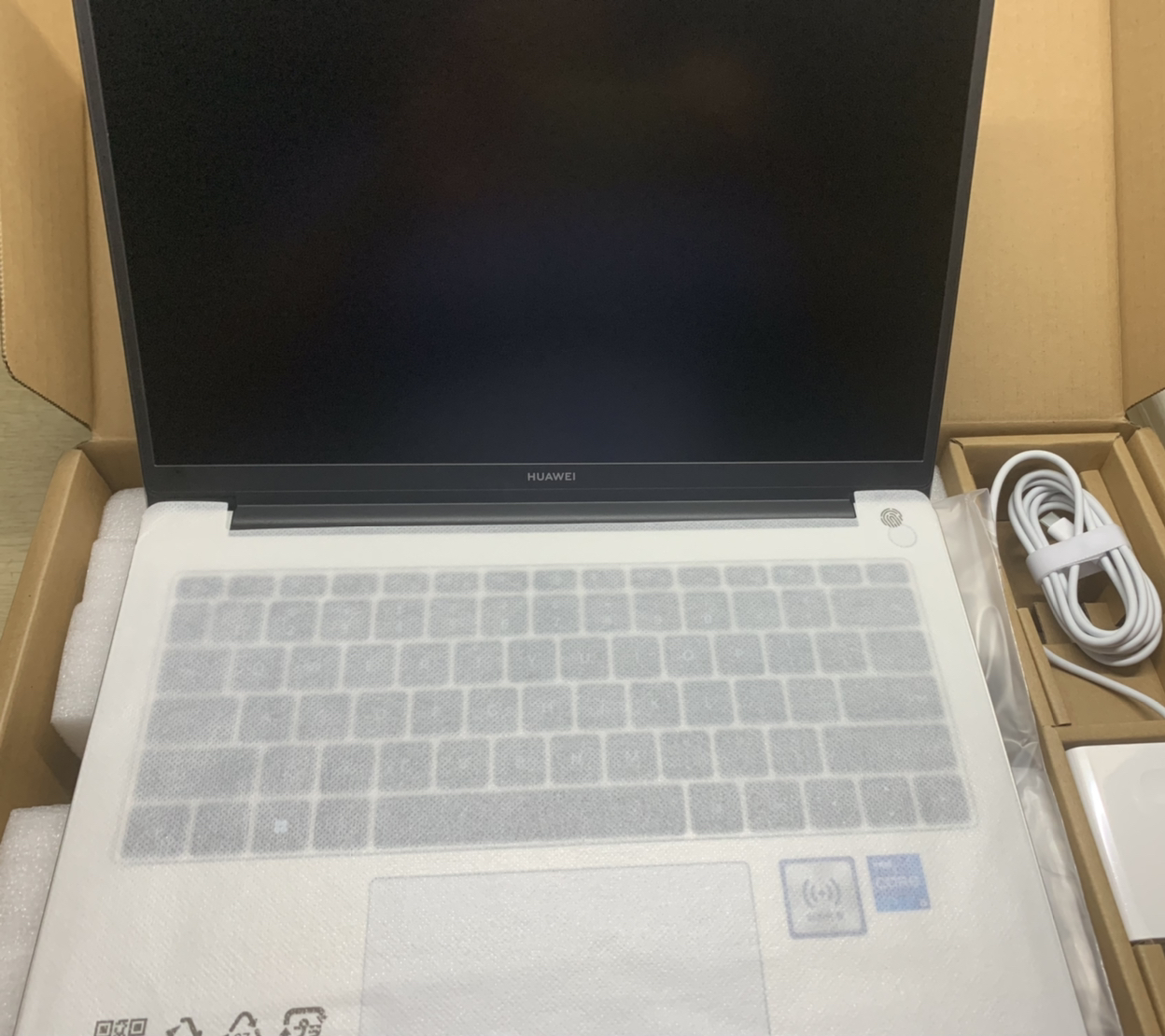 华为HUAWEI MateBook D 14 2024 14英寸 13代酷睿i5-13420H 16GB+512GB 皓月银 锐炬显卡 笔记本电脑 轻薄本 16:10护眼全面屏晒单图