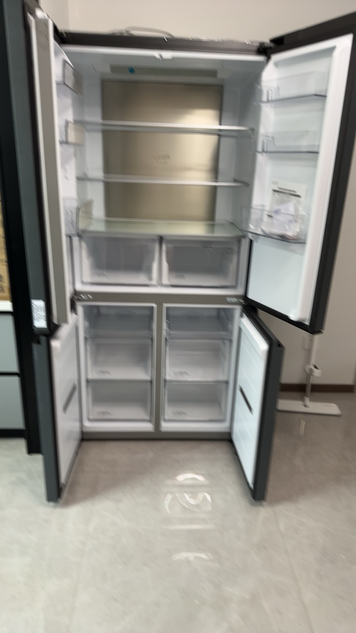 海尔(Haier)526升十字对开门冰箱 全空间保鲜 零距离自由嵌入式超薄 BCD-526WGHTD14S8U1晒单图