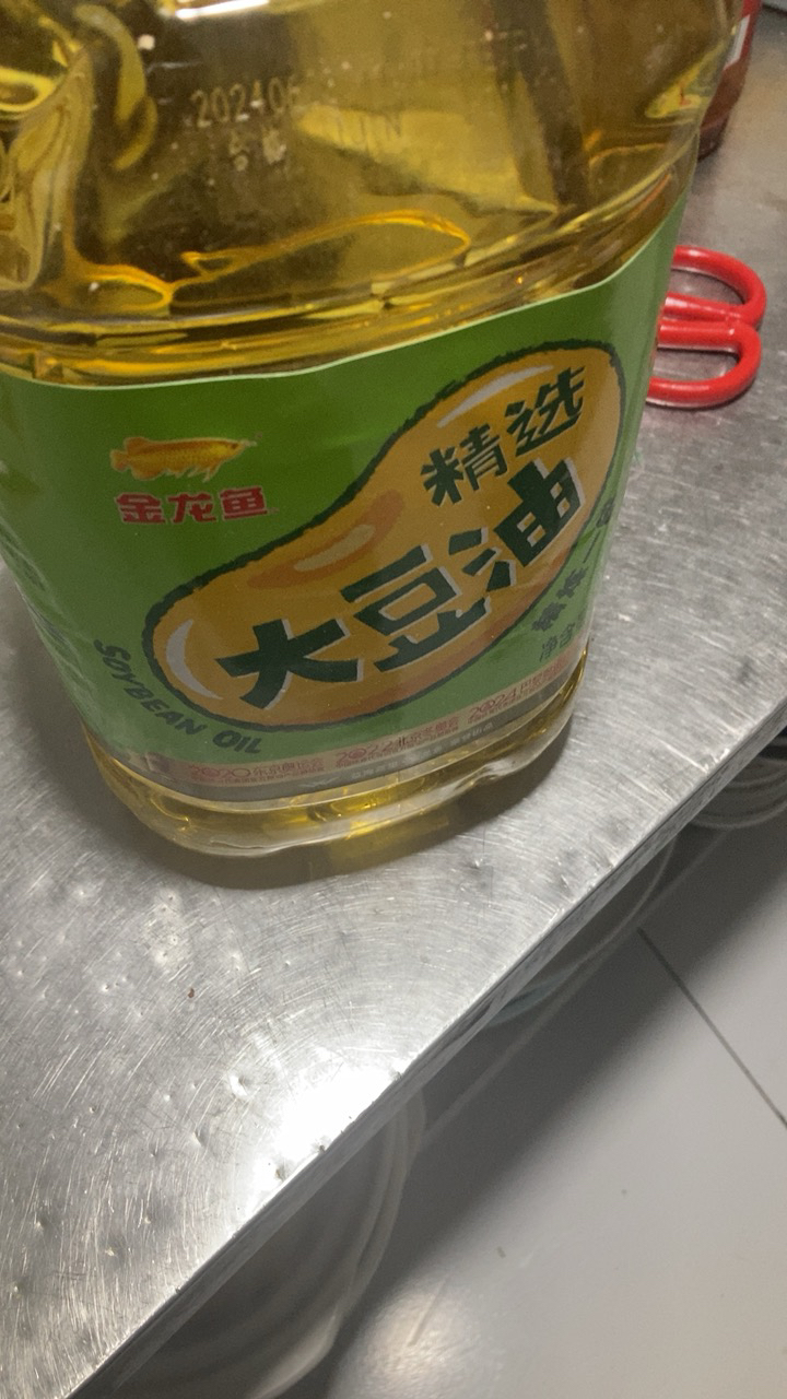 金龙鱼精选大豆油5L*1桶家用炒菜烹饪植物食用油大豆油晒单图