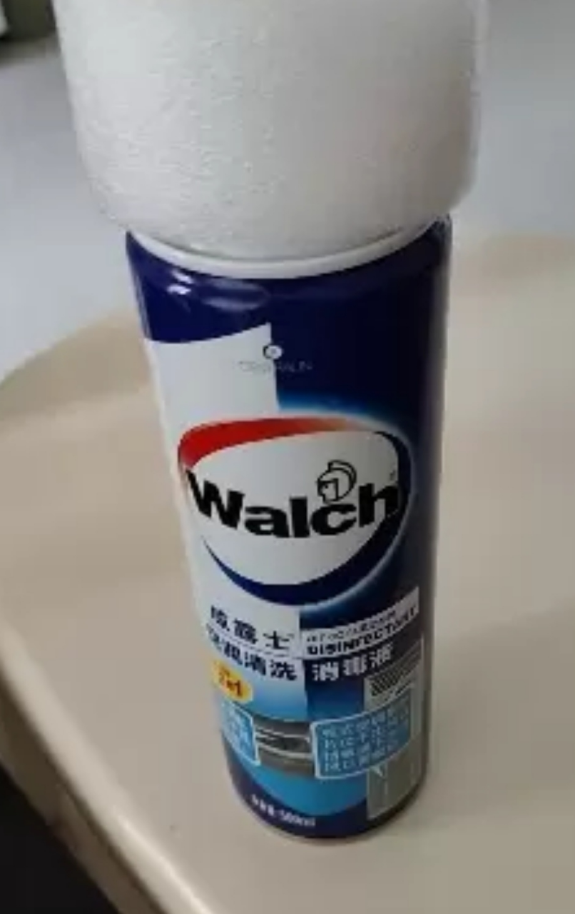 威露士(Walch)清洗消毒液500ml 空调清洗剂 杀菌99.999% 挂壁立式均可用 免拆免洗晒单图