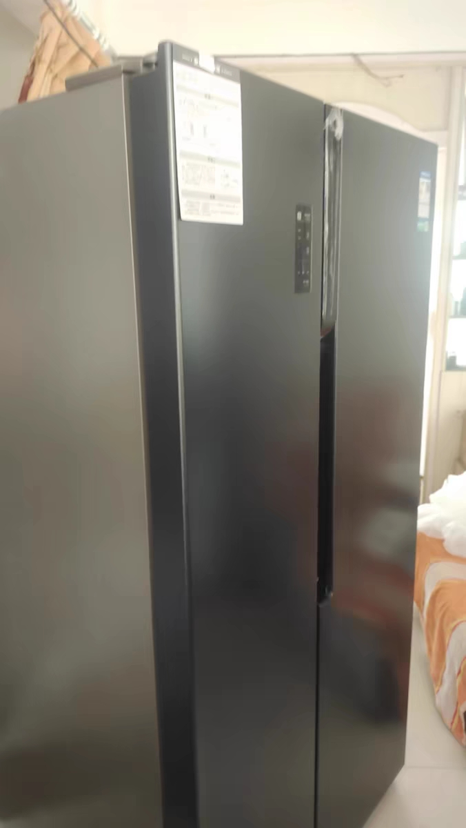 容声(Ronshen) 609升对开门冰箱 两门双变频节能一级能效CAA离子除菌净味 国补 BCD-609WD11HP晒单图