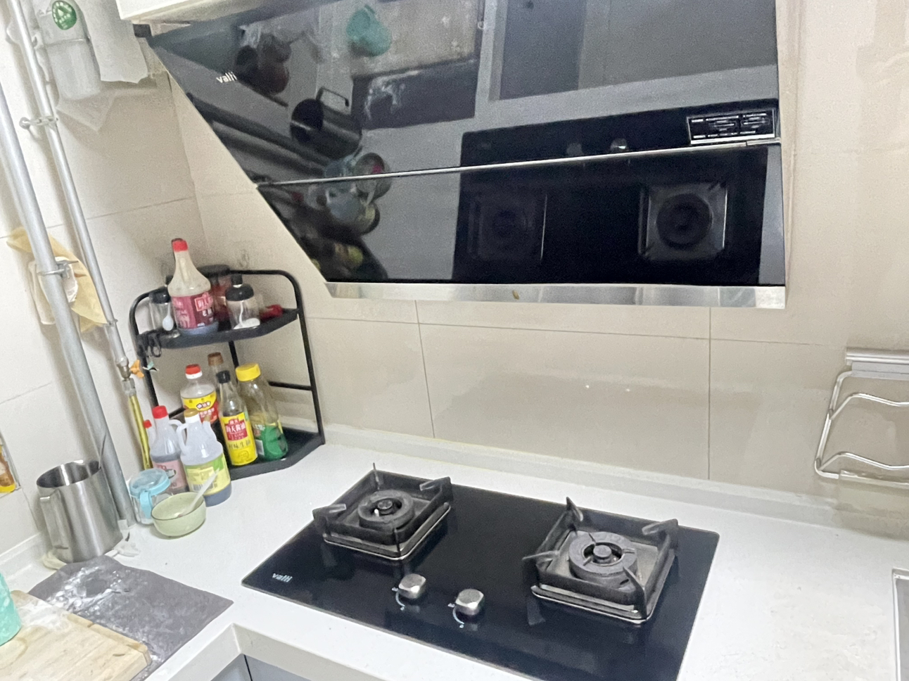 [变频]华帝(vatti)24立方侧吸式抽油烟机烟灶套餐天然气5.2kW聚能猛火可调节燃气灶烟灶套装i11142+89B晒单图