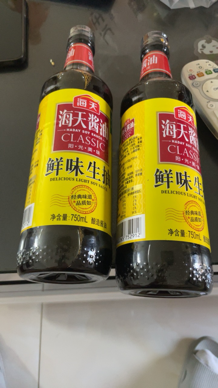 海天鲜味生抽500mL*2PET装黄豆酿造酱油 炒菜凉拌火锅调料晒单图