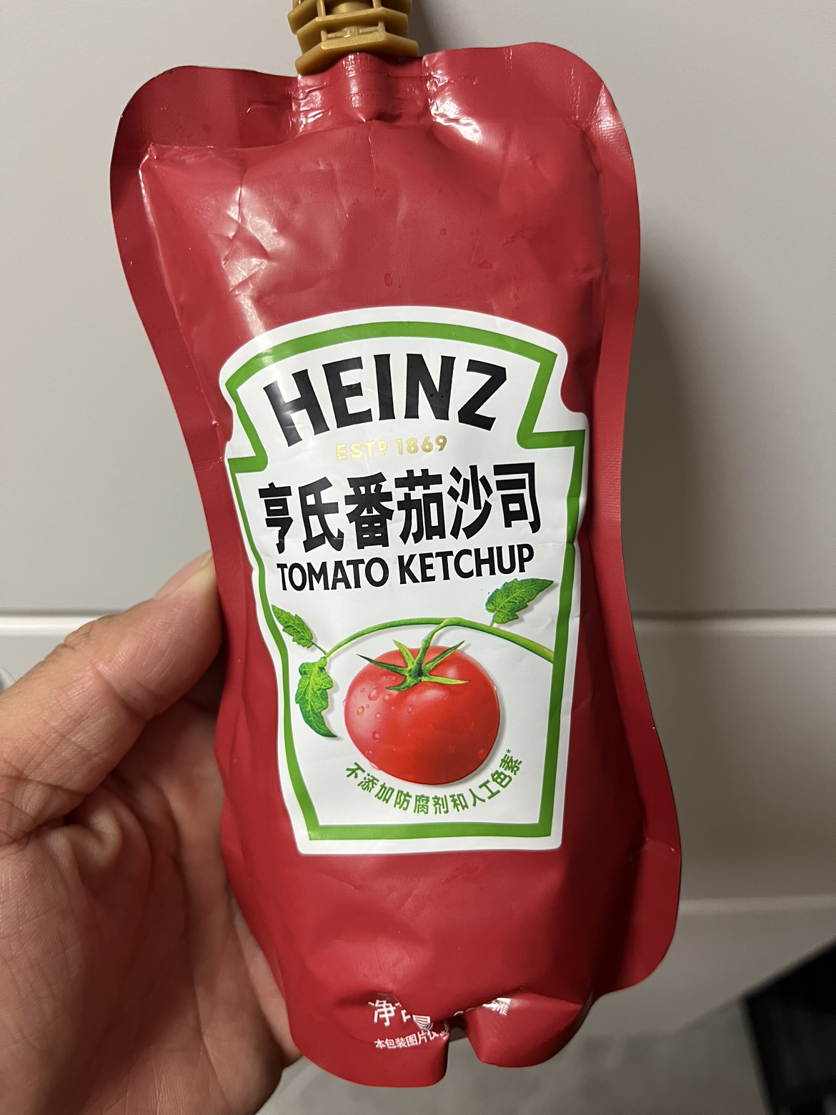 亨氏(Heinz) 番茄酱 袋装番茄沙司 意大利面薯条酱 320g*2袋晒单图