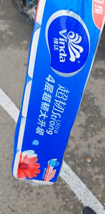 维达超韧实芯卷纸4层78g10卷卫生纸 无芯卷筒纸巾厕纸家用实惠装(整箱销售)(新旧包装交替发货)晒单图
