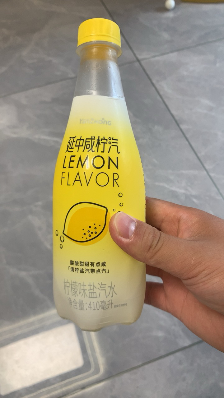 延中 咸柠汽 410ml*12瓶 柠檬味汽水 整箱装 柠檬味 碳酸饮料 汽水 饮品晒单图