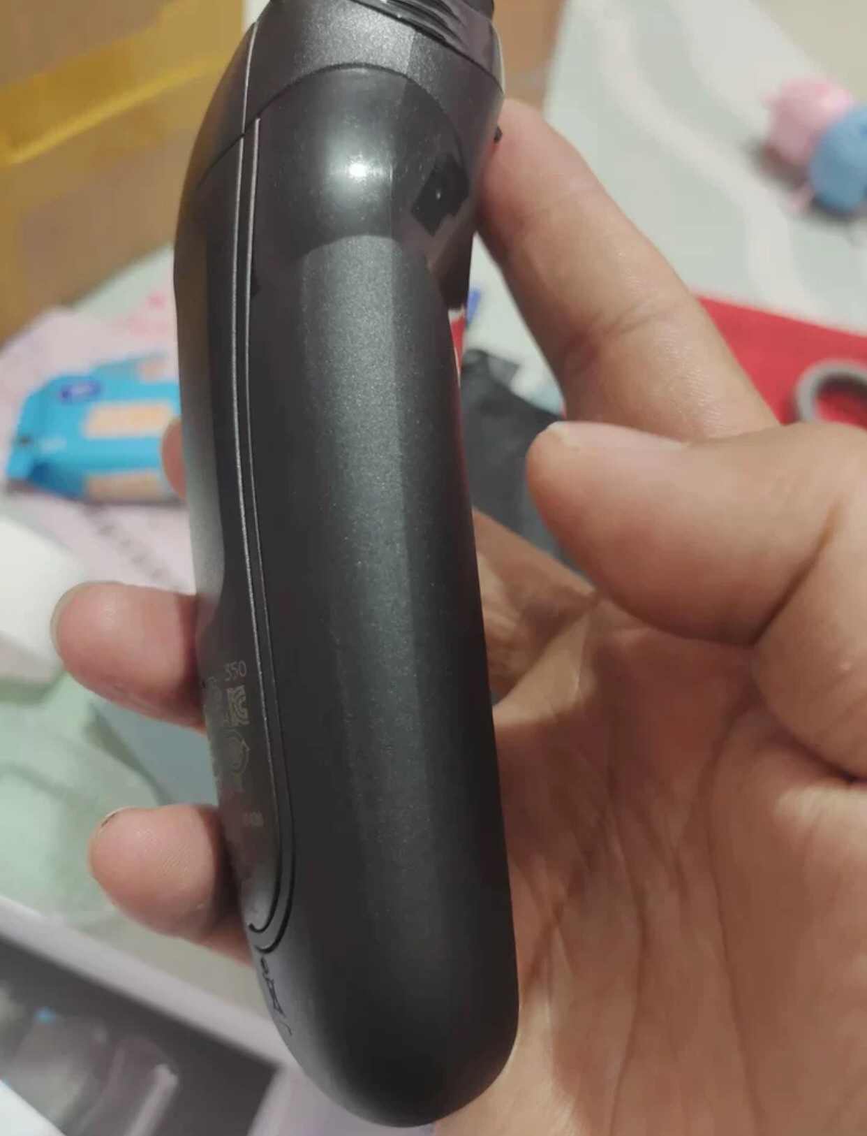 博朗(BRAUN)电动剃须刀男士进口三刀头全身水洗5分钟闪充充电式往复式刮胡刀3系301S实用男友生日节日礼物晒单图