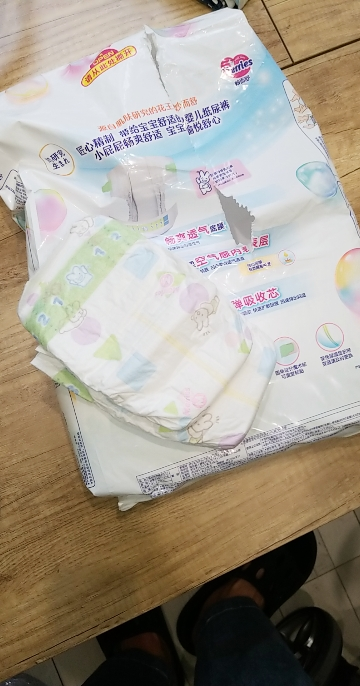 日本进口花王(Merries)妙而舒经典款纸尿裤中号M64片(6-11KG)新生儿出生婴儿男女宝宝纸尿裤尿不湿晒单图