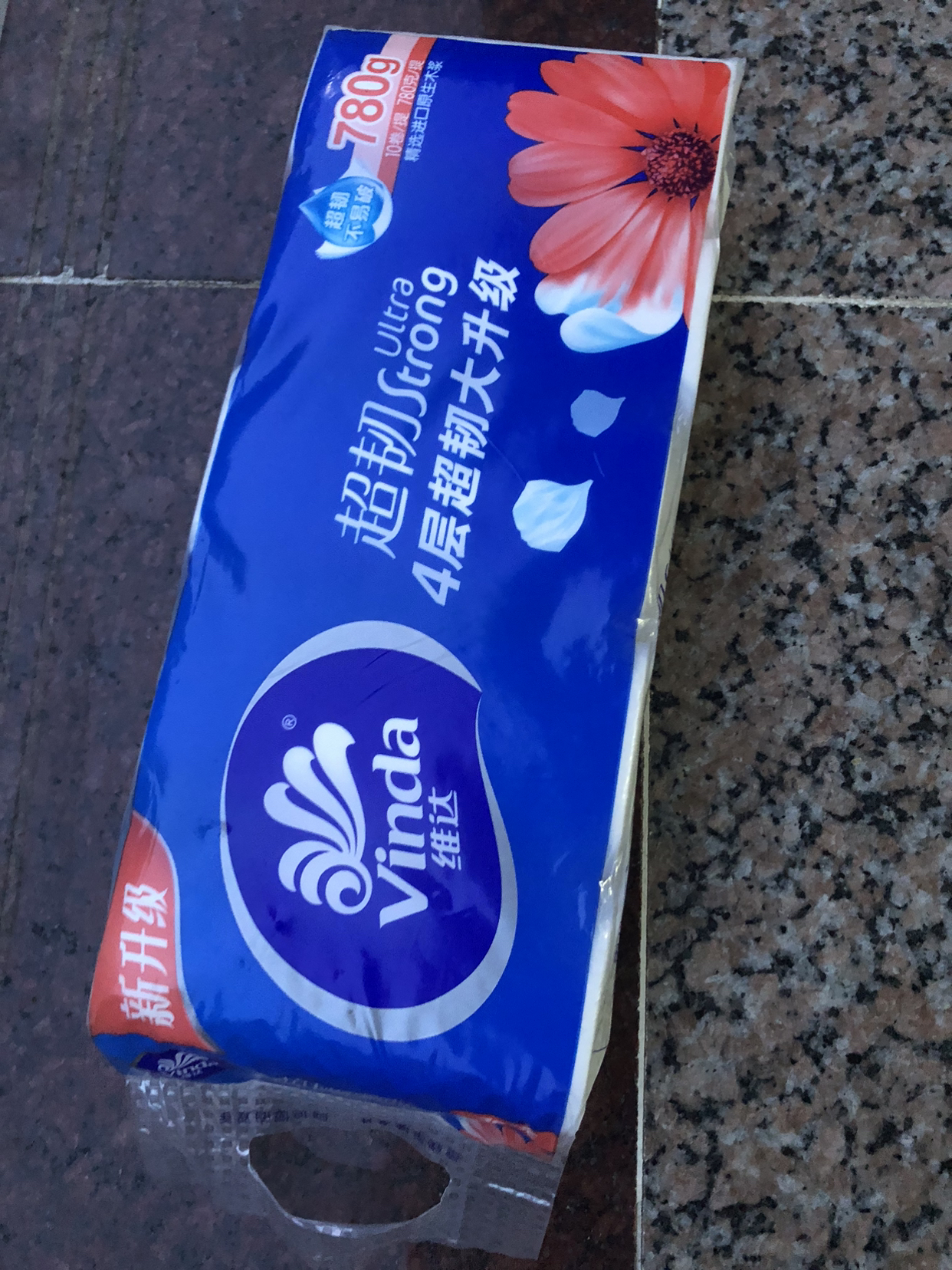 维达超韧实芯卷纸4层78g10卷卫生纸 无芯卷筒纸巾厕纸家用实惠装(整箱销售)(新旧包装交替发货)晒单图
