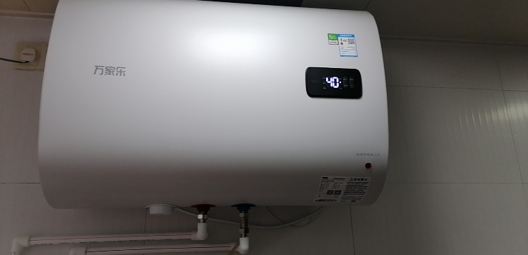 万家乐60L双胆扁桶2100W速热ECO节能电热水器WIFI手机智控家用卫生间储水速热D60-FB0晒单图