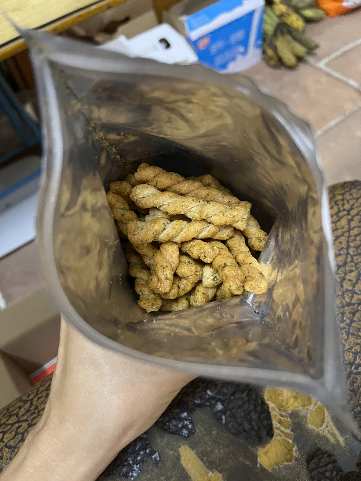 百草味 中式糕点 麻花小脆120g(海苔味) 休闲网红零食手工小麻花任选晒单图