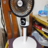 扬子空气循环扇电风扇家用落地扇台扇客厅卧室台立两用电风扇-白色机械款晒单图