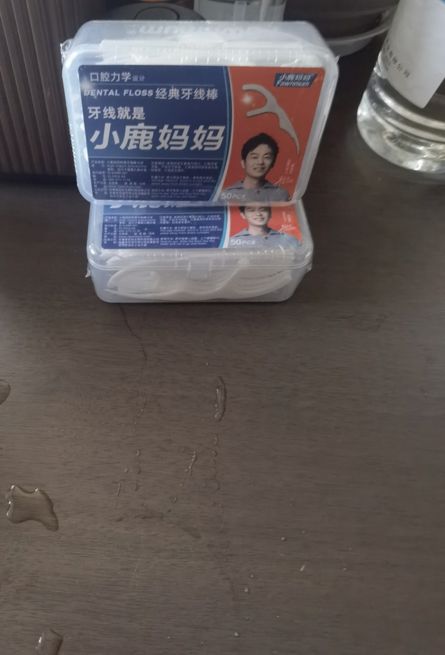 小鹿妈妈(FAWN MUM)牙线经典力学牙线棒盒装50支/盒*2盒 共100支晒单图