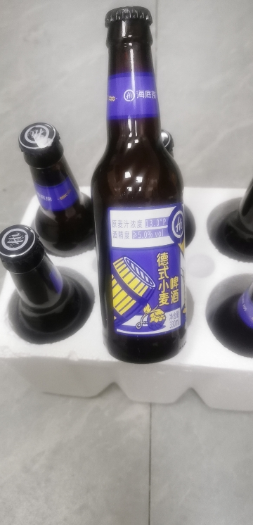 海底捞德式小麦精酿啤酒 原浆白啤邯郸产 小瓶装 330ml*12瓶 5度低度女士 酒 全麦酿造入口甘醇海底捞门店同款晒单图