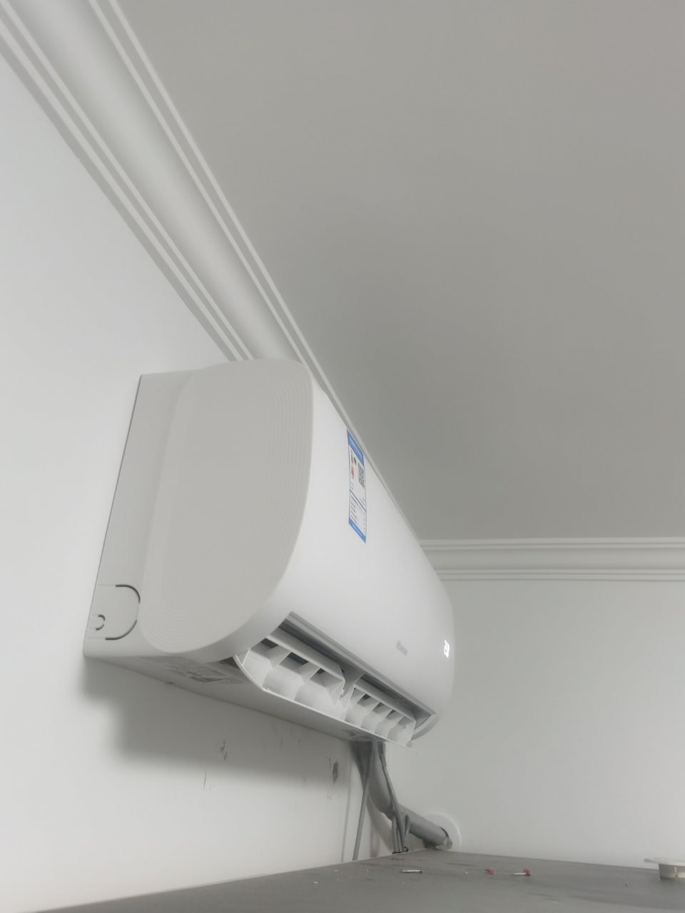 海信(Hisense)空调大1匹易省电E370AI省电 自然风大风量不直吹新一级能效国家补贴20%空调挂机大1匹一级能效晒单图