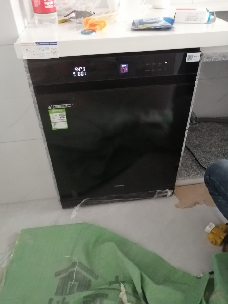 美的(Midea)14套嵌入式洗碗机RX600Max全面升级105℃热风烘干+升降碗篮一级水效三星消毒超真实炫彩屏晒单图