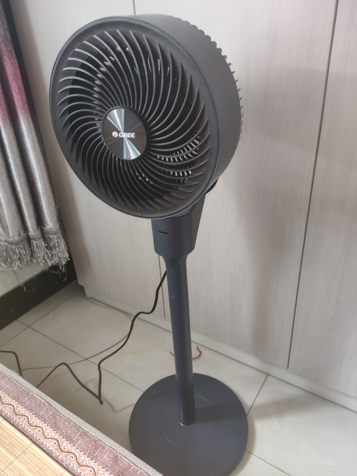 格力空气循环扇家用落地扇宿舍电风扇轻音低噪香薰节能省电扇强力大风量循环扇FXD-1905Bg3晒单图