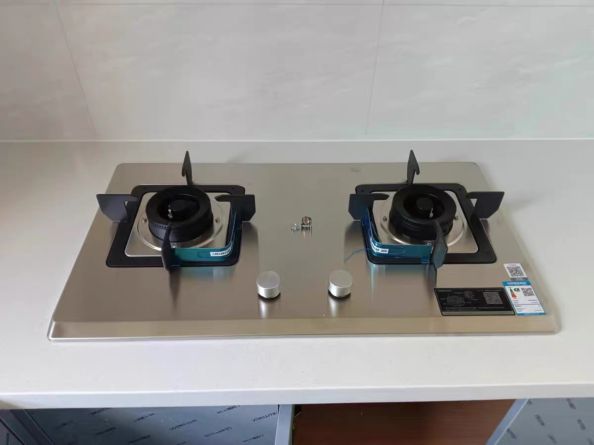 华帝(vatti)燃气灶天然气灶家用台嵌两用双眼灶台不锈钢面板5.2kW猛火换灶不改孔i10065A(液化气咨询客服)晒单图