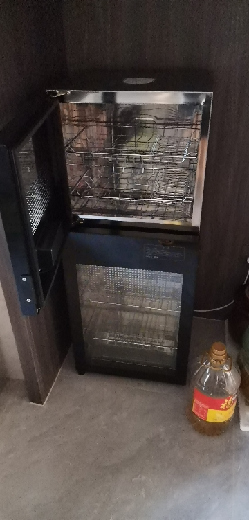 康宝(Canbo)消毒柜 立式115L大容量厨房消毒碗柜 餐具厨房消毒 高温二星级消毒柜XDZ115-B38晒单图