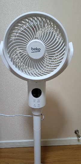 倍科(Beko)用智能空气循环扇 台扇落地扇两用 定时开关机节能低噪音 上下左右摇头立式电风扇 LED触控+语音晒单图