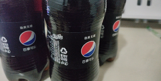 百事可乐 无糖 Pepsi 碳酸饮料 汽水可乐 小胶瓶 300ml*4瓶装晒单图