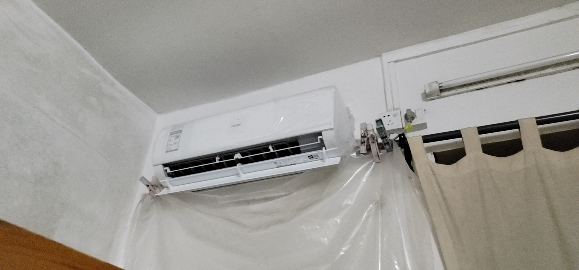 海尔空调(Haier)1.5匹 变频新1级节能空调 防直吹 56℃高温杀菌 家用空调KFR-35GW/01KBB81U1晒单图