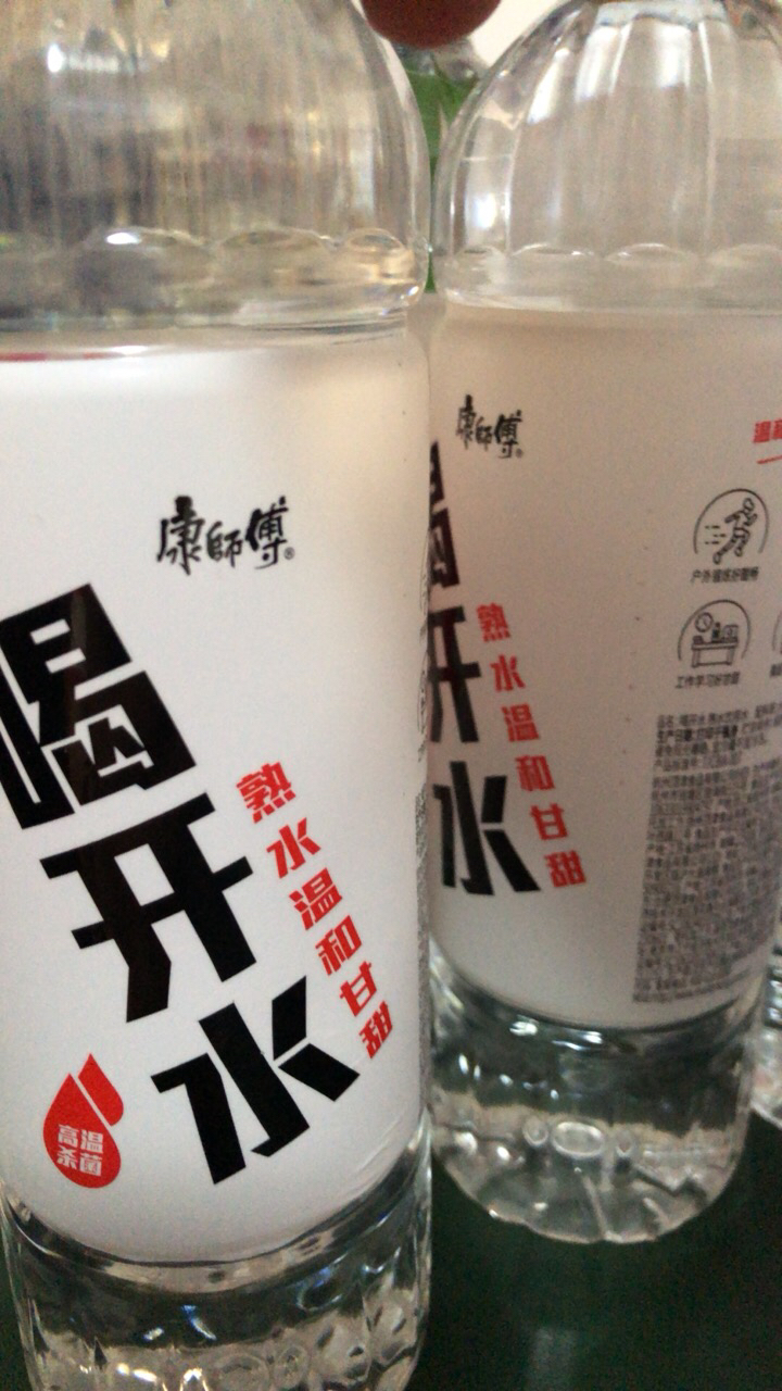 康师傅喝开水 熟水饮用水550mL*12瓶整箱量贩装晒单图