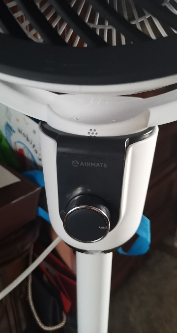 美特(AIRMATE)[暴风循环]空气循环扇大风量摇头电风扇家用台式落地扇升级加高换气轻音柔风小风扇FA18-X168晒单图