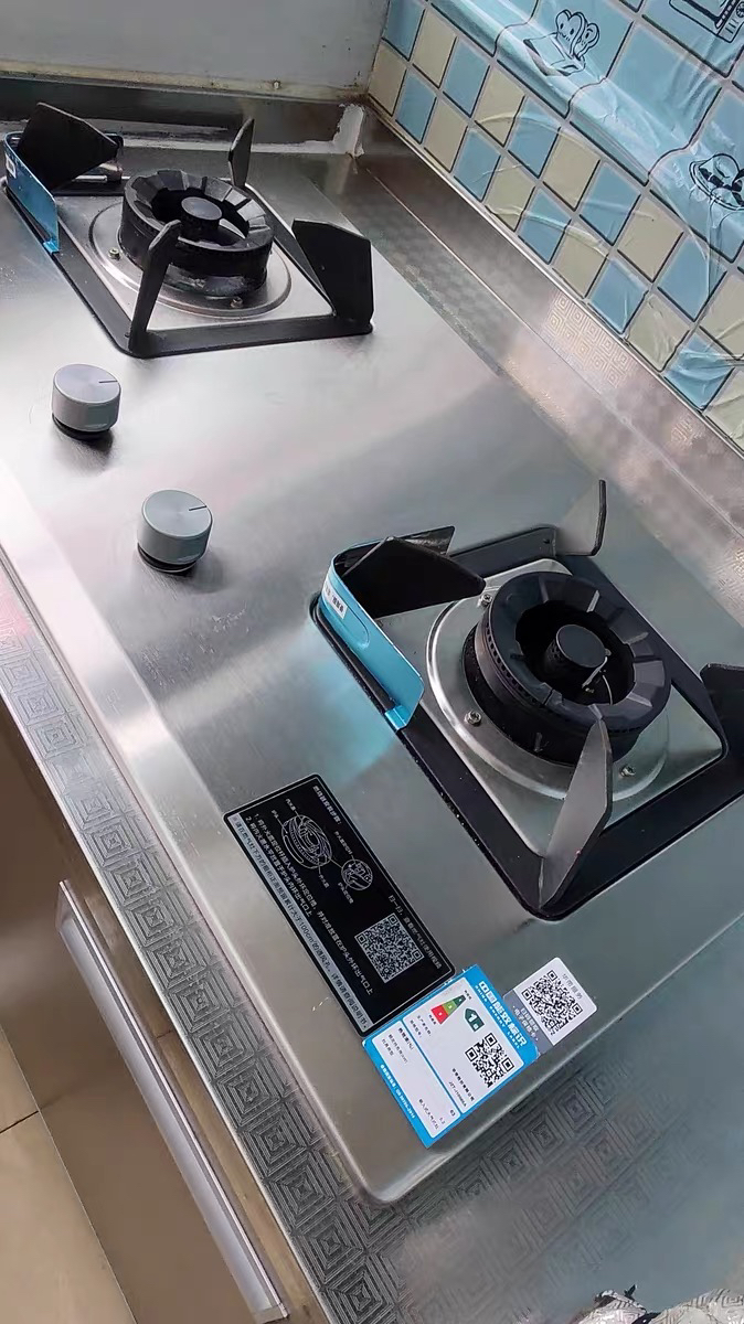 华帝(vatti)燃气灶天然气灶家用台嵌两用双眼灶台不锈钢面板5.2kW猛火换灶不改孔i10065A(液化气咨询客服)晒单图