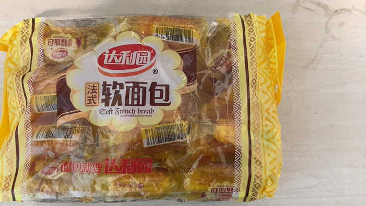 达利园香奶味法式软面包360g袋装(18枚)早餐面包零食点心晒单图