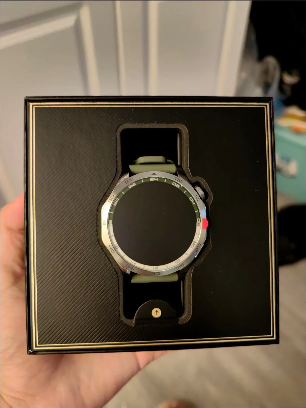 华为/HUAWEI WATCH GT 4 46mm 云杉绿 绿色复合编织表带 智能手表 运动手表晒单图