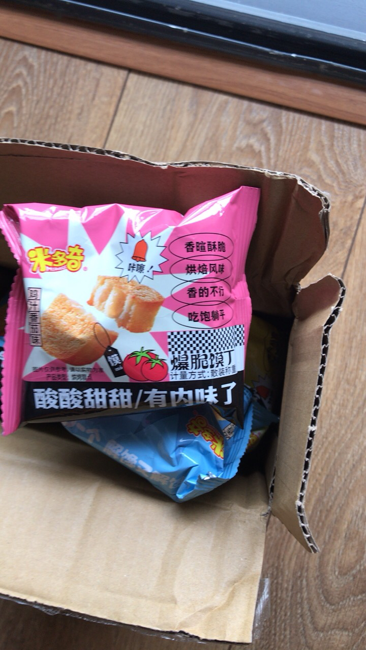 米多奇烤馍片馍丁约25g*6包馒头片早餐饼干食品馍香小趣混合装整箱零食 混合口味晒单图