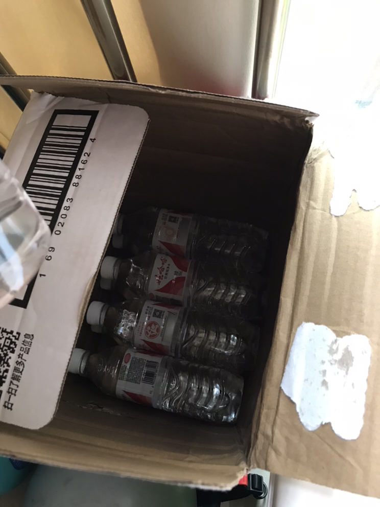 娃哈哈纯净水596ml*24瓶大瓶整箱装饮用水非矿泉水特价娃哈哈正品晒单图