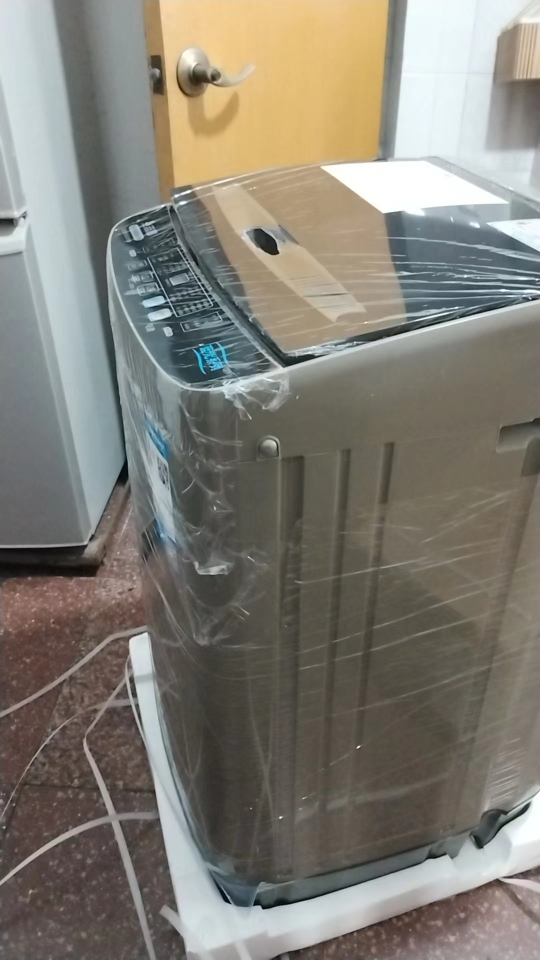 志高(CHIGO)XQB130-8189 8.5KG洗衣机全自动小型家用波轮大容量迷你洗脱一体租房宿舍 蓝光洁衣晒单图
