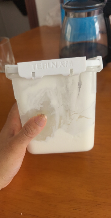 天润润康全脂风味发酵乳酸奶1kg 新疆黄金奶源 豆腐状入口即化 全程顺丰冷链运输保鲜到家晒单图