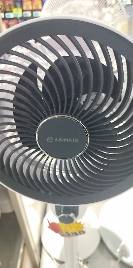 美特(AIRMATE)[暴风循环]空气循环扇大风量摇头电风扇家用台式落地扇升级加高换气轻音柔风小风扇FA18-X168晒单图