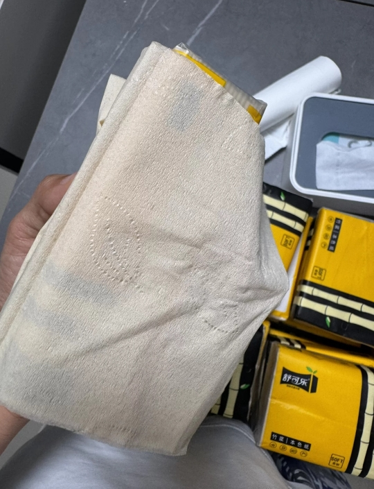 [3包装]舒可乐纸巾抽纸家用整箱实惠装餐巾纸卫生纸面巾纸抽婴儿擦手纸晒单图