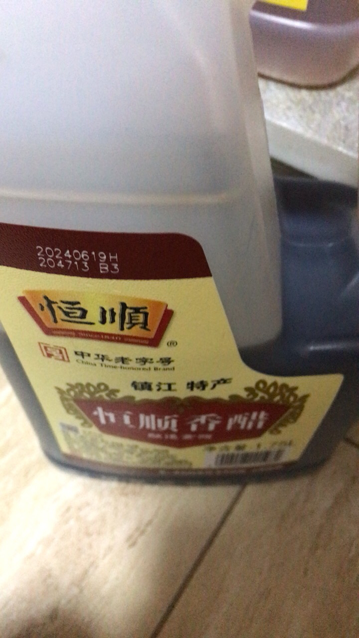 [中华特色]镇江馆 恒顺料酒1.75L 调味品料去腥料酒 调味烧菜增鲜提味烹饪料酒红烧晒单图