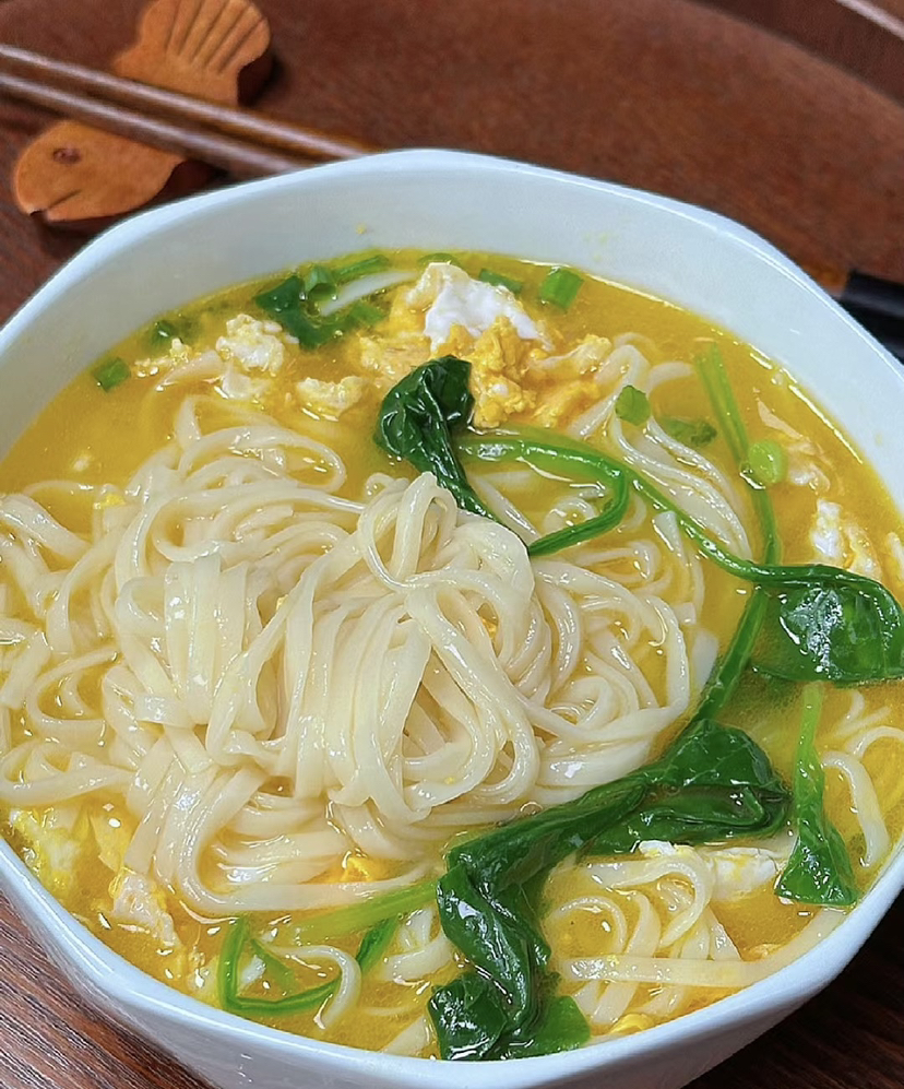 [4袋]麦乡金丝鸡蛋面鸡蛋挂面龙须面条早餐健康面细面酥田SUTIAN批发独立小包200克/袋晒单图