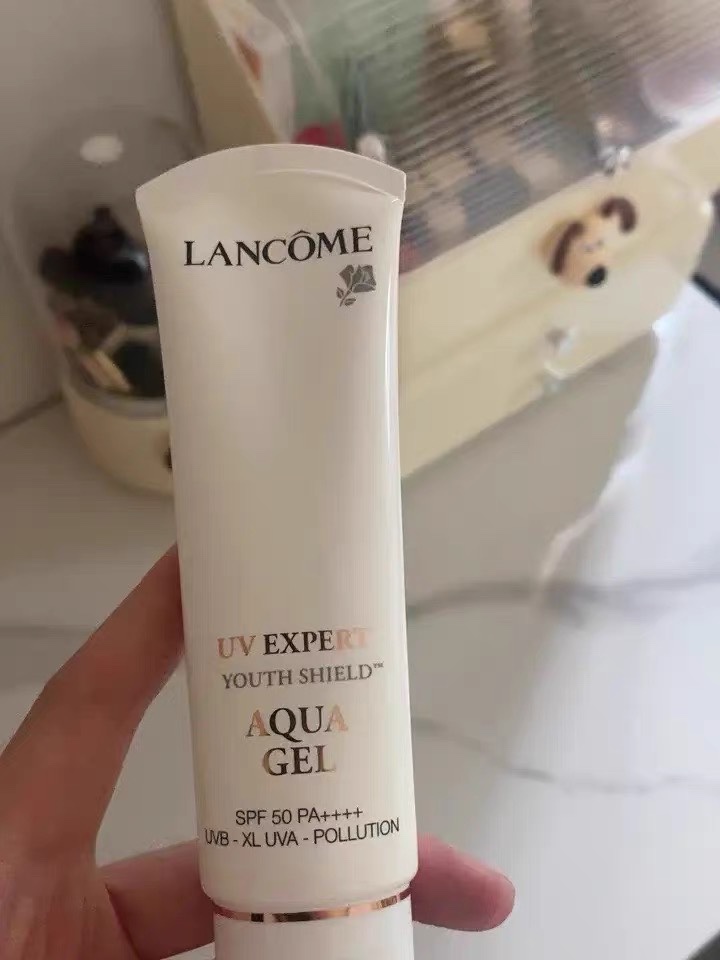 Lancome兰蔻UV小白管防晒霜50ml空气感隔离水漾轻薄清爽型SPF50晒单图