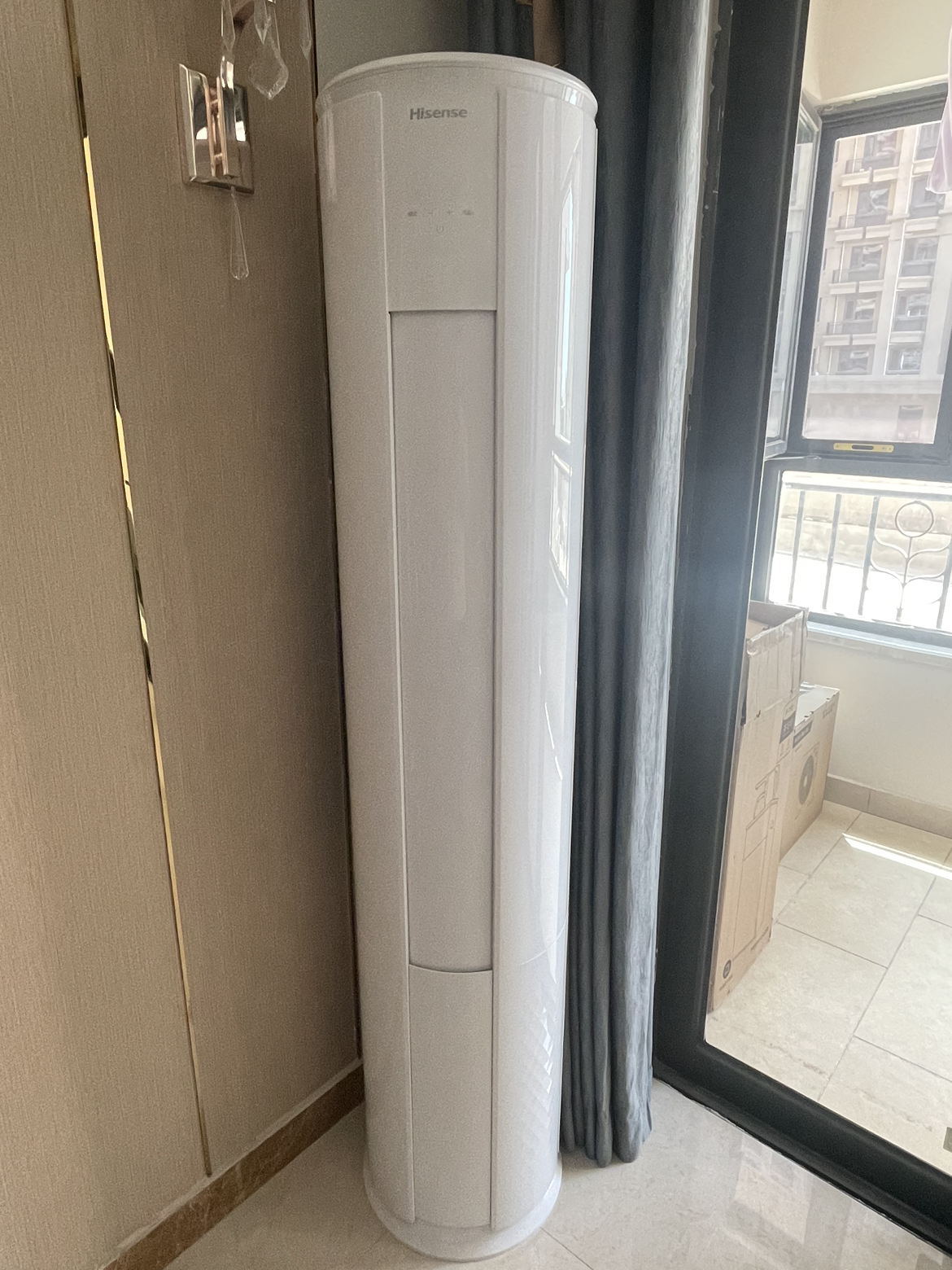 [官方自营]海信新一级2匹智能家用柔风低噪空调柜机KFR-50LW/E80A1晒单图