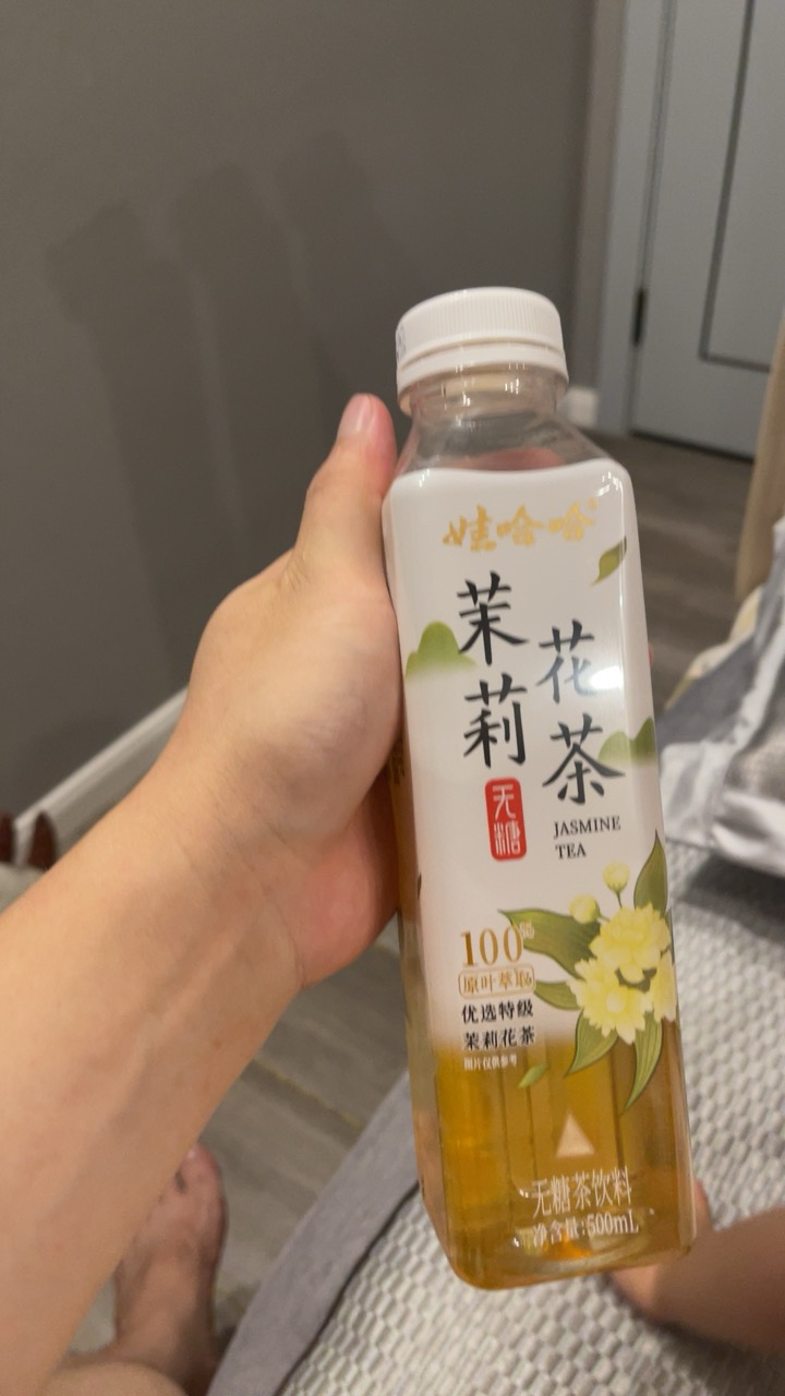 娃哈哈无糖茶饮料茉莉花茶500ml*15瓶整箱0糖0脂0卡中国茶饮品晒单图