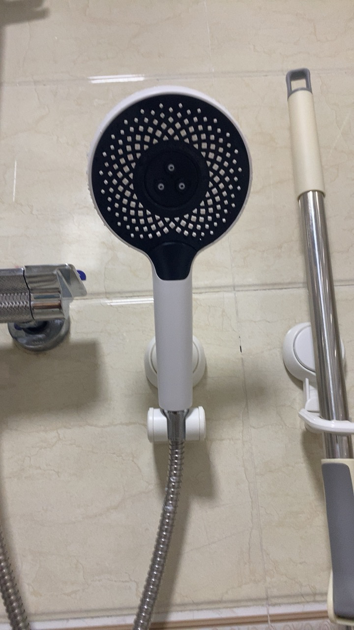 太力万向花洒支架淋浴花洒座免打孔吸盘可调节固定喷头淋浴器花洒浴室置物架晒单图