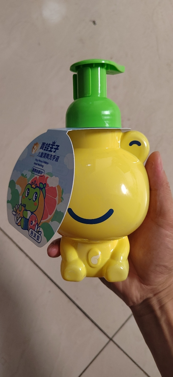 青蛙王子儿童倍润洗手液(柠檬型)320ml晒单图