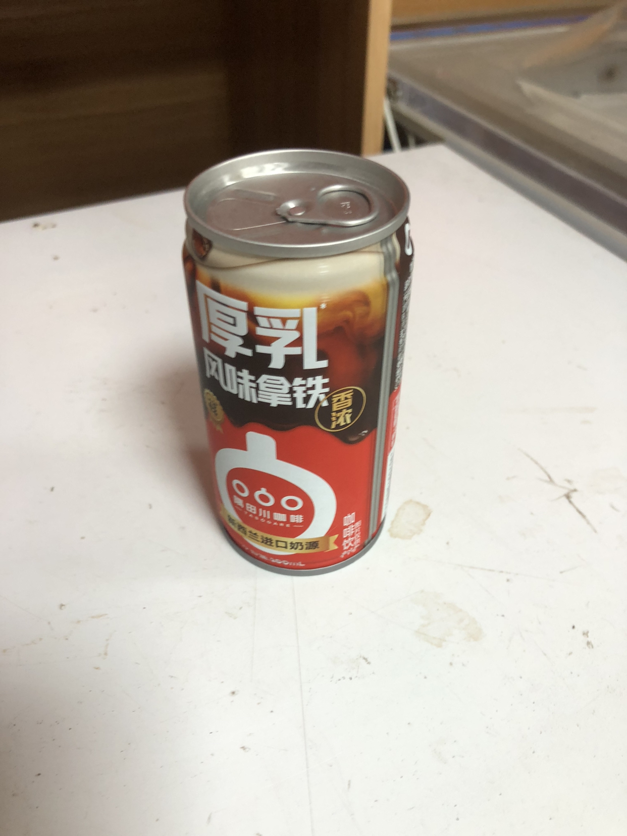 隅田川厚乳风味香浓拿铁咖啡饮料 180ML晒单图