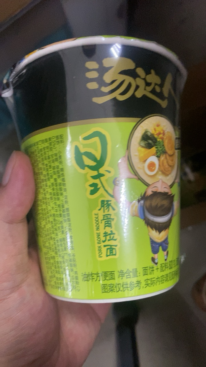 统一 汤达人 日式豚骨拉面 83g*6杯装方便面晒单图