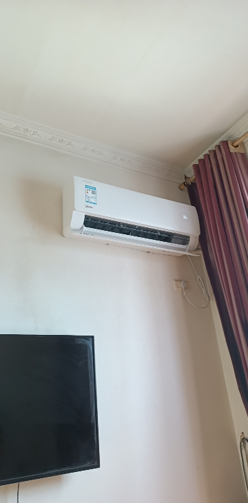 美的(Midea)空调挂机酷省电大1匹p变频冷暖新一级智能壁挂式客厅卧室大风口节能省电KFR-26GW/N8KS1-1晒单图