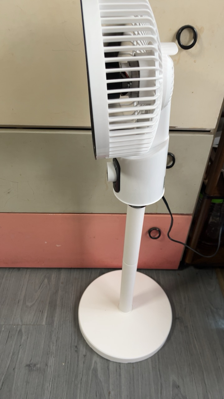 扬子空气循环扇电风扇家用落地扇台扇客厅卧室台立两用电风扇-白色机械款晒单图