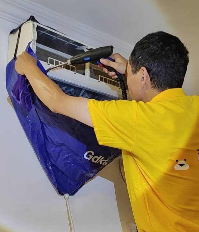 1台挂机空调内机清洗服务 苏宁帮客上门服务晒单图